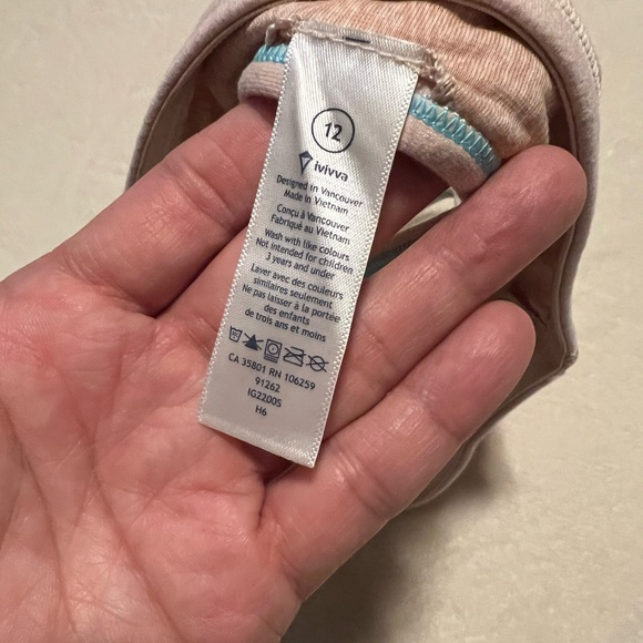 Ivivva size 12 lightly padded versatile bra. Tank to cross back - Picture 3 of 7